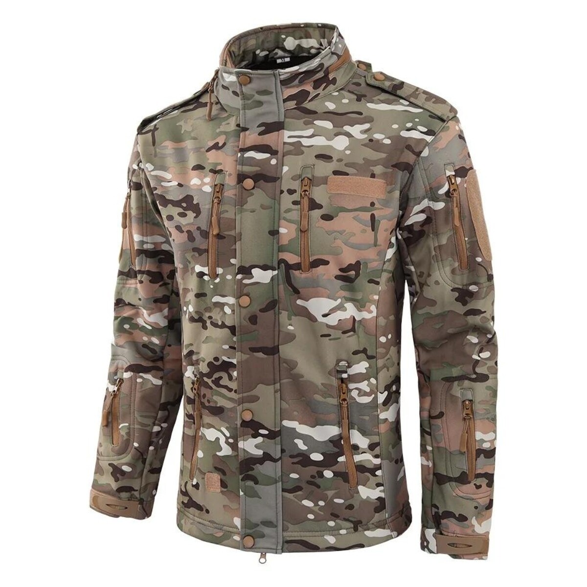 Campera táctica de neopreno grueso - Multicam 