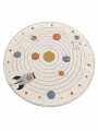 ALFOMBRA DECORATIVA CIRCULAR MULTICOLOR