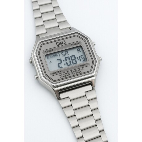 Reloj análogo Q&Q resistente al agua Caballero Plateado Reloj análogo Q&Q resistente al agua Caballero Plateado