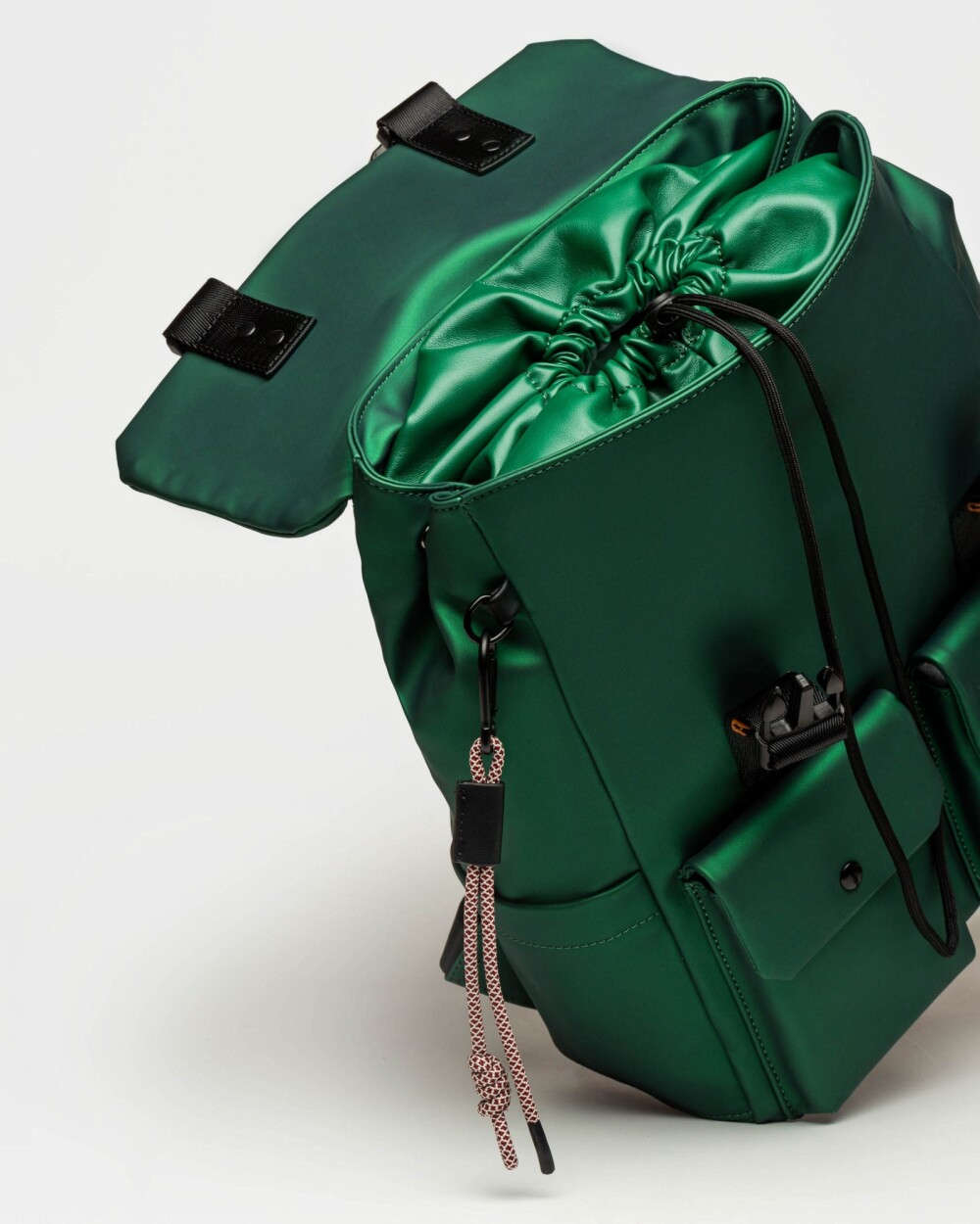 Mochila J Gang en rubber Verde