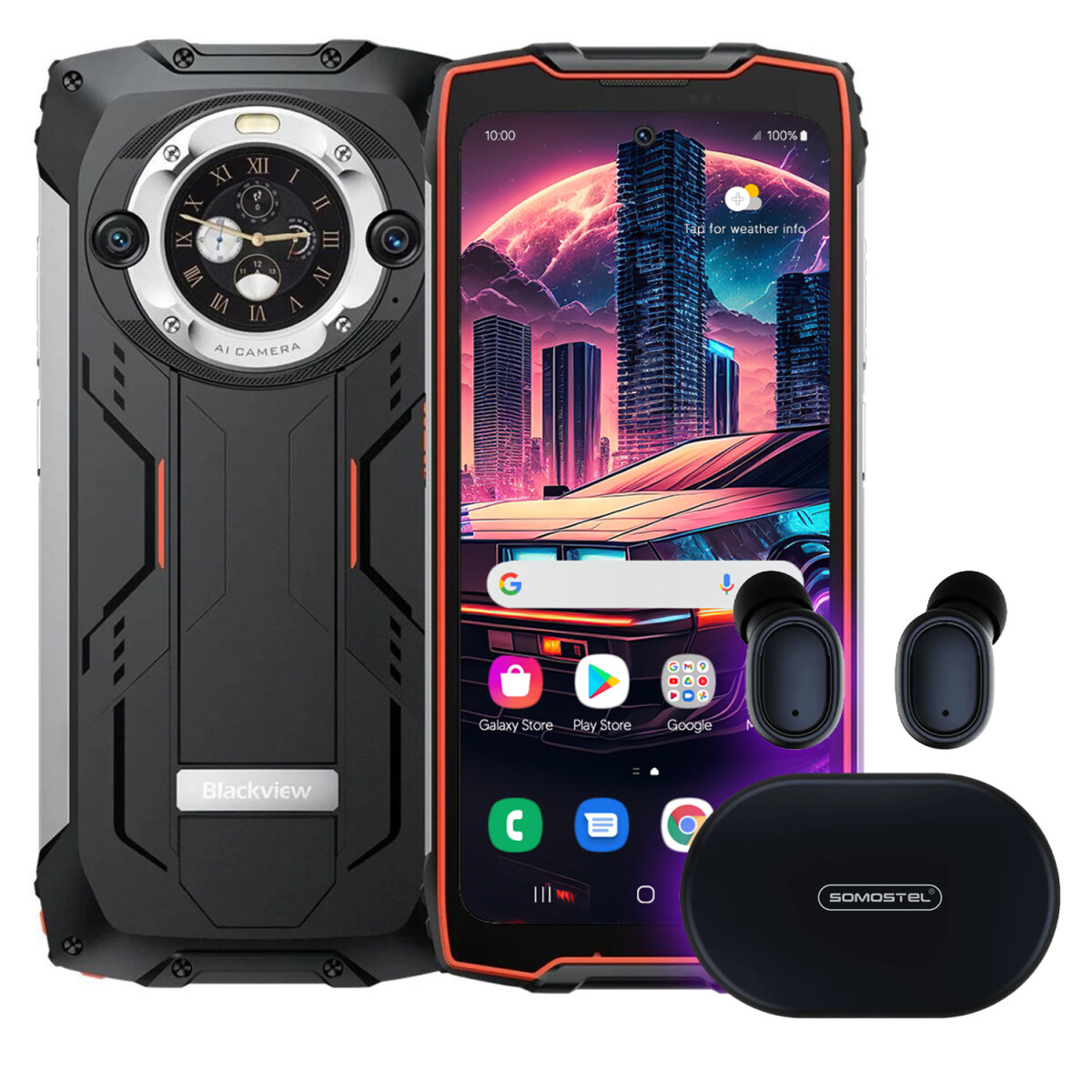 Blackview Bv9300 Pro 24gb/256gb + Regalo - NARANJA 