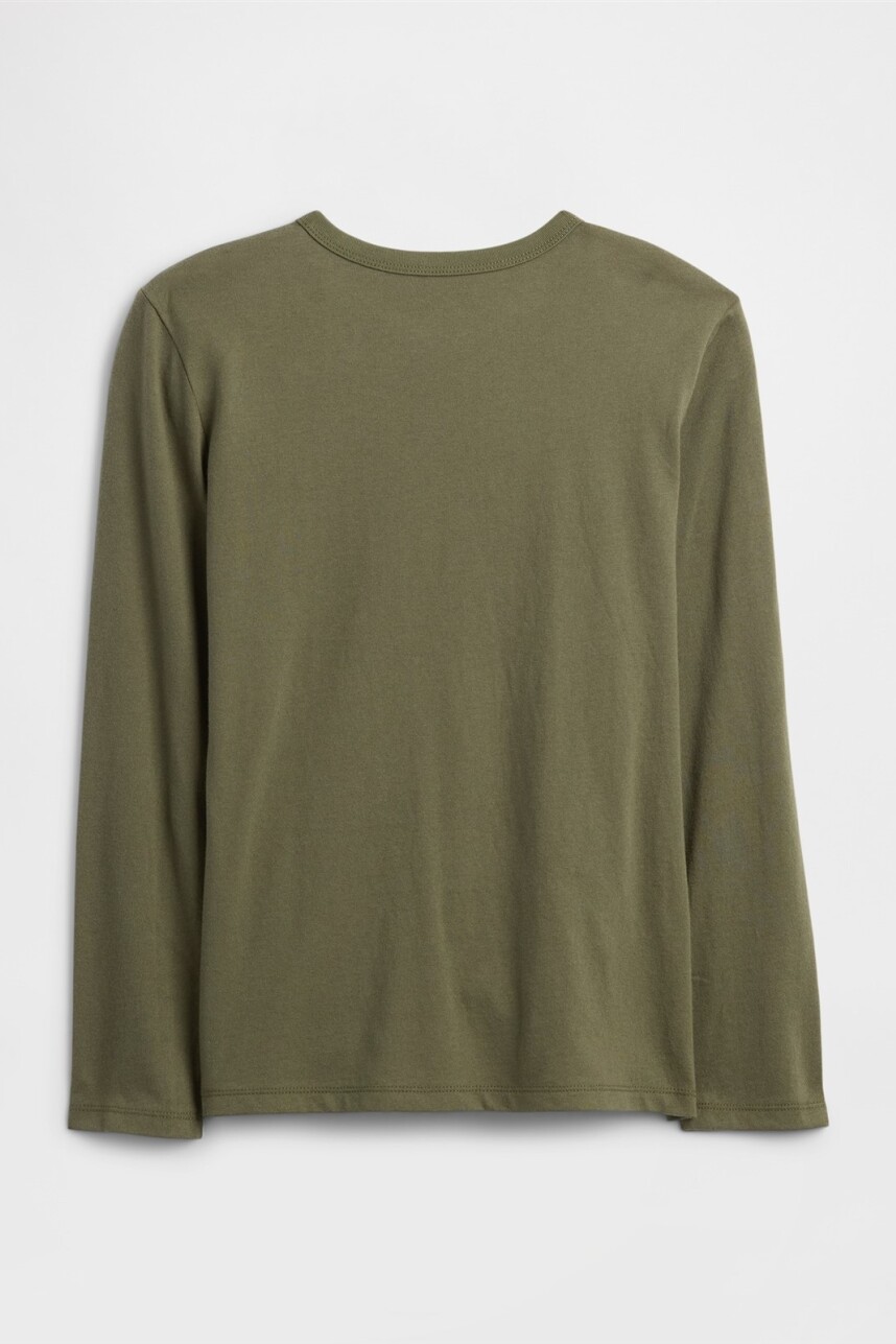 Remera Gráfico Niño Olive Night