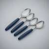Set 3+1 Cuchara mango plástico azul KUTT Set 3+1 Cuchara mango plástico azul KUTT
