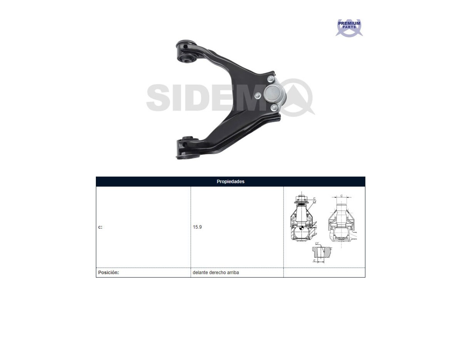 Parilla De Suspension Delantera Mitsubishi L200 07-14 Der 
