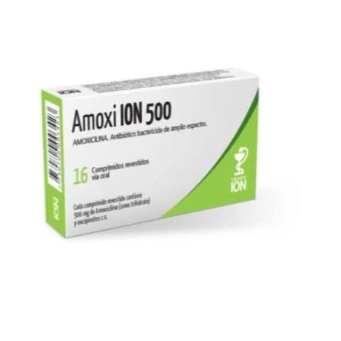 Amoxi Ion 500 x16 comprimidos Amoxi Ion 500 x16 comprimidos