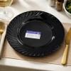 Plato Llano Negro 24cms -Trianon - Luminarc Plato Llano Negro 24cms -Trianon - Luminarc