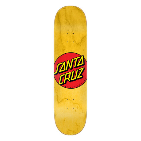 Deck Santa Cruz Classic Dot - Yellow 8.5¨ (Sólo Tabla · Lija Incluída) Deck Santa Cruz Classic Dot - Yellow 8.5¨ (Sólo Tabla · Lija Incluída)