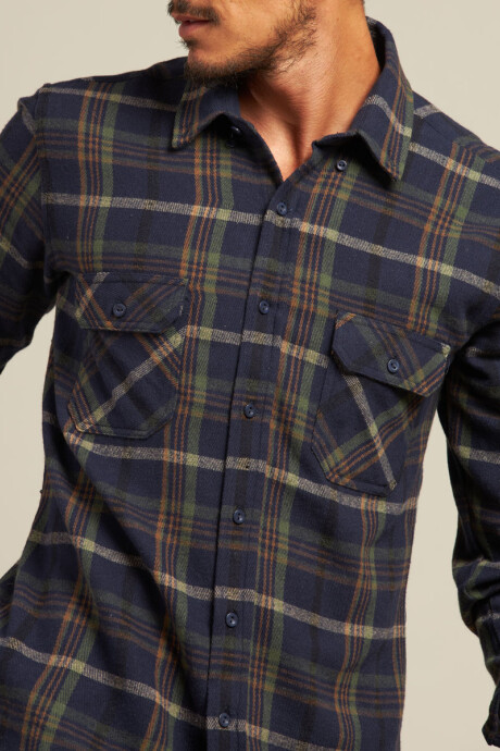 CAMISA LIRO POLANCO Navy