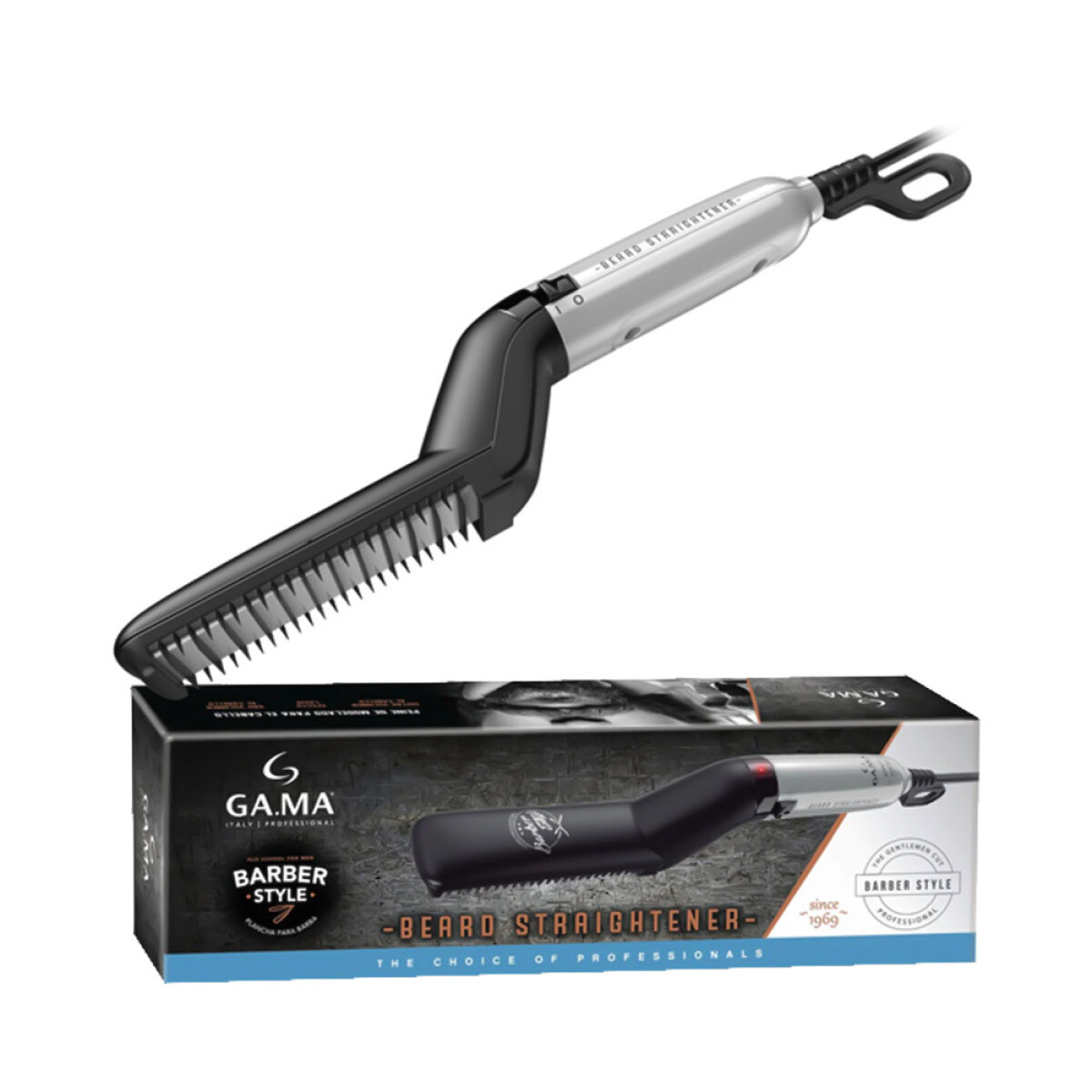 Plancha para Barba GAMA Beard BARBER STYLE BI-VOLTAJE 