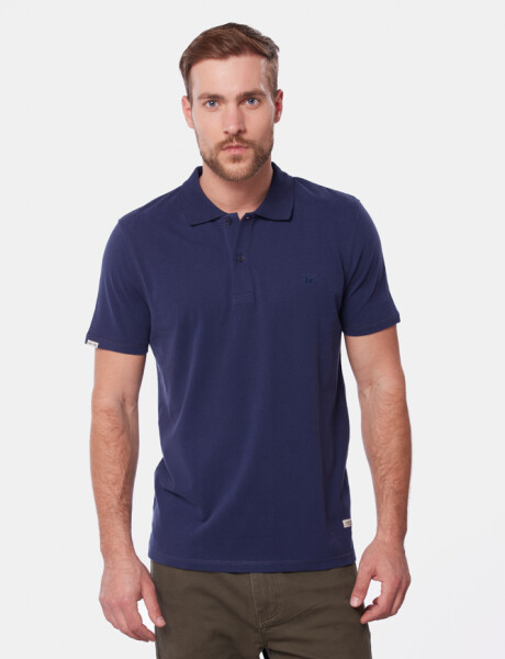 REMERA POLO JERSEY LISA Azul