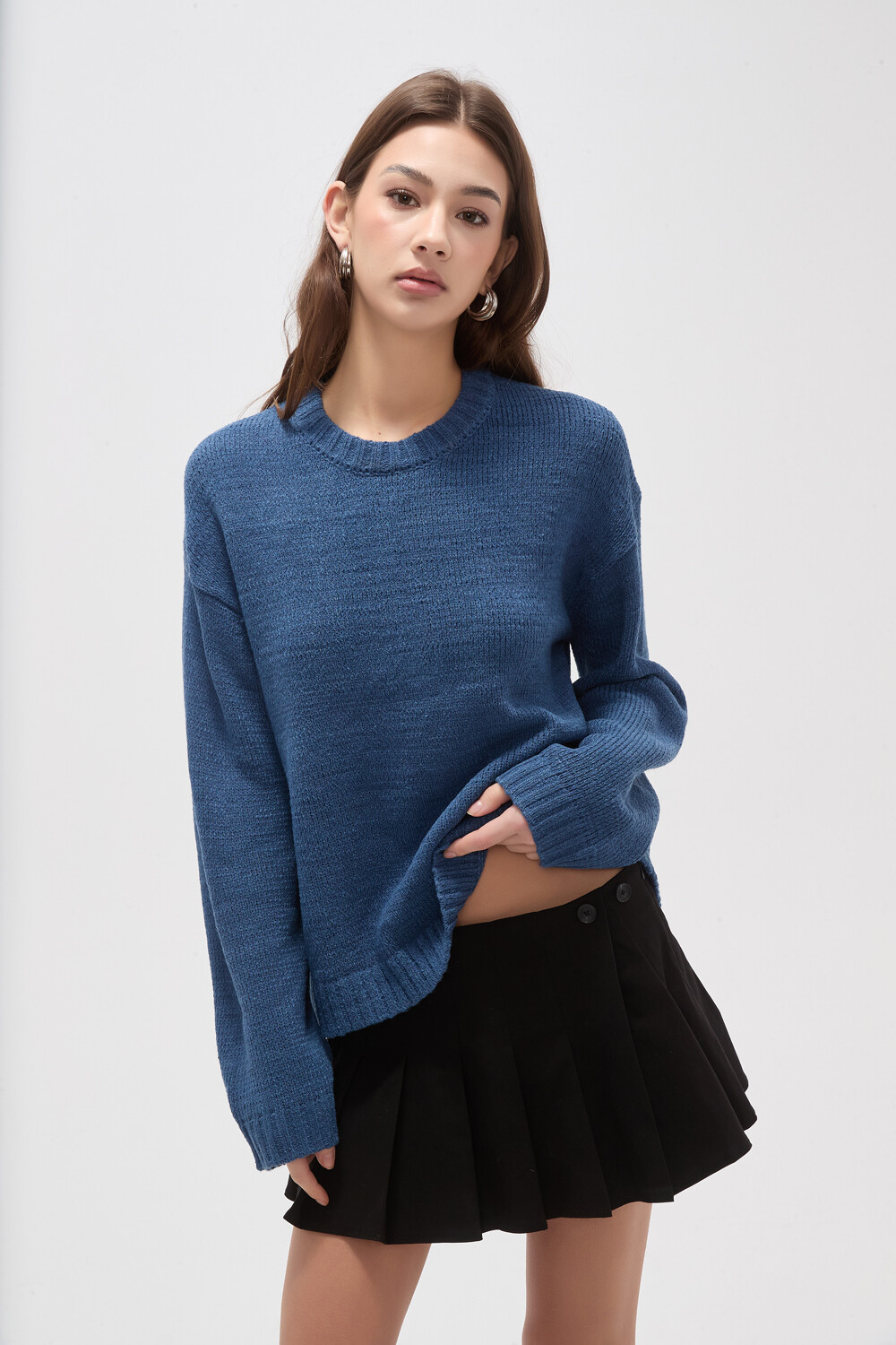 Sweater Silicia Azul Piedra