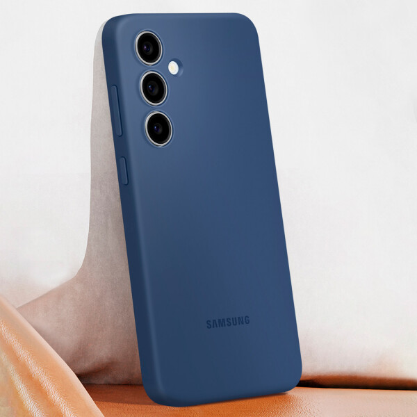 Funda Para Galaxy S24 Fe Silicone Case Ef-ps721cbegww AZUL