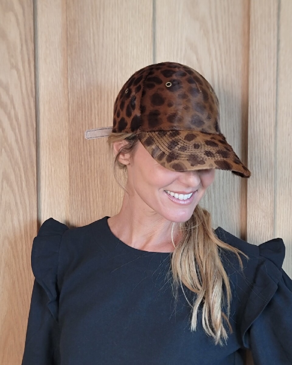 Cap Tini - Pelo leopardo 