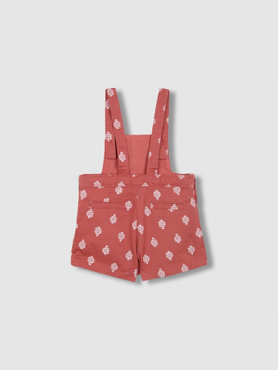 Peto Corto Estampado Gris