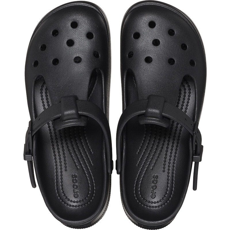 Classic Clog Mary Jane Negro