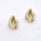Caravanas En Oro 18K, Brillantes Y Rubies Caravanas En Oro 18K, Brillantes Y Rubies