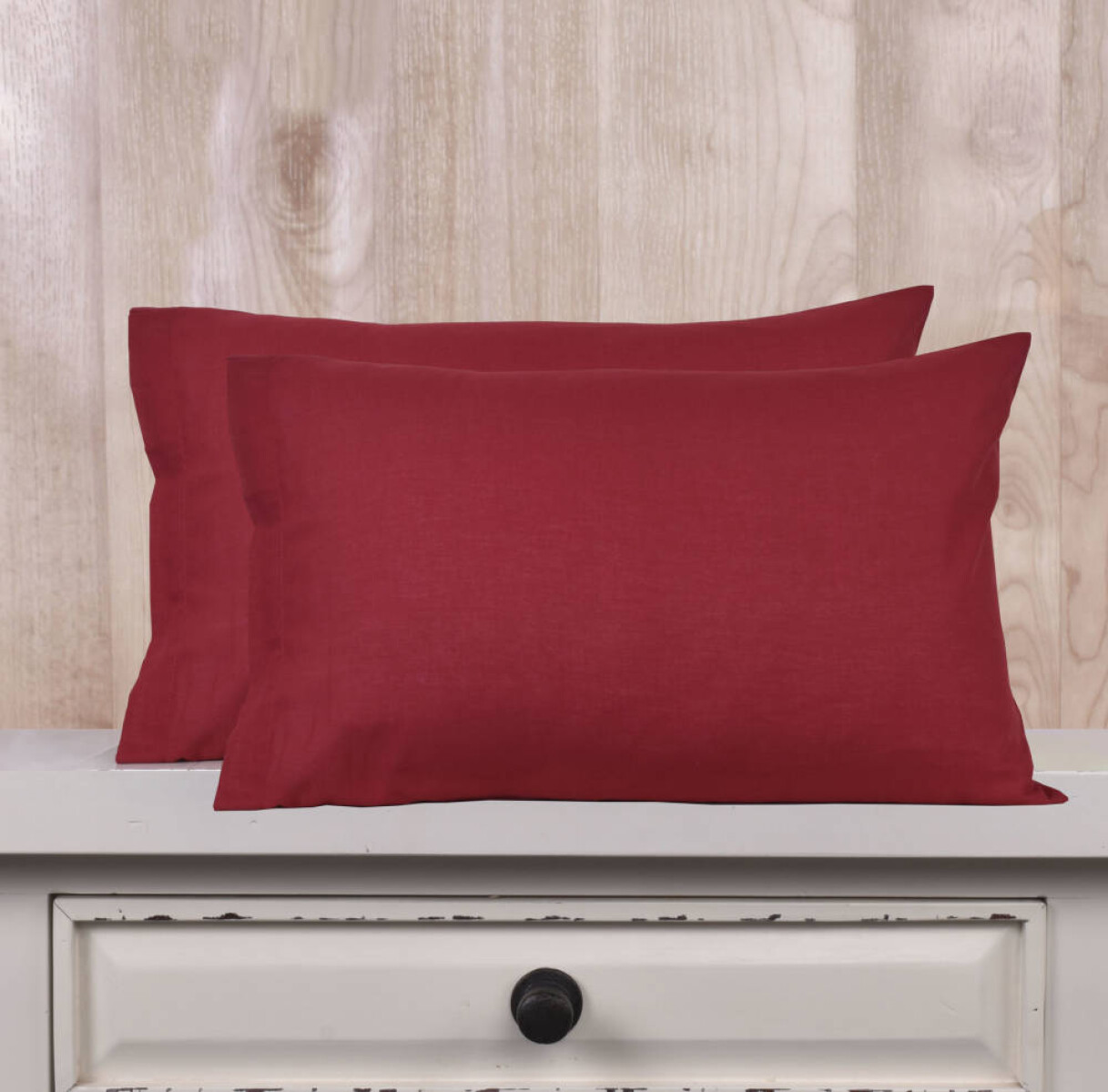 Set de Fundas 120 hilos - Bordo 