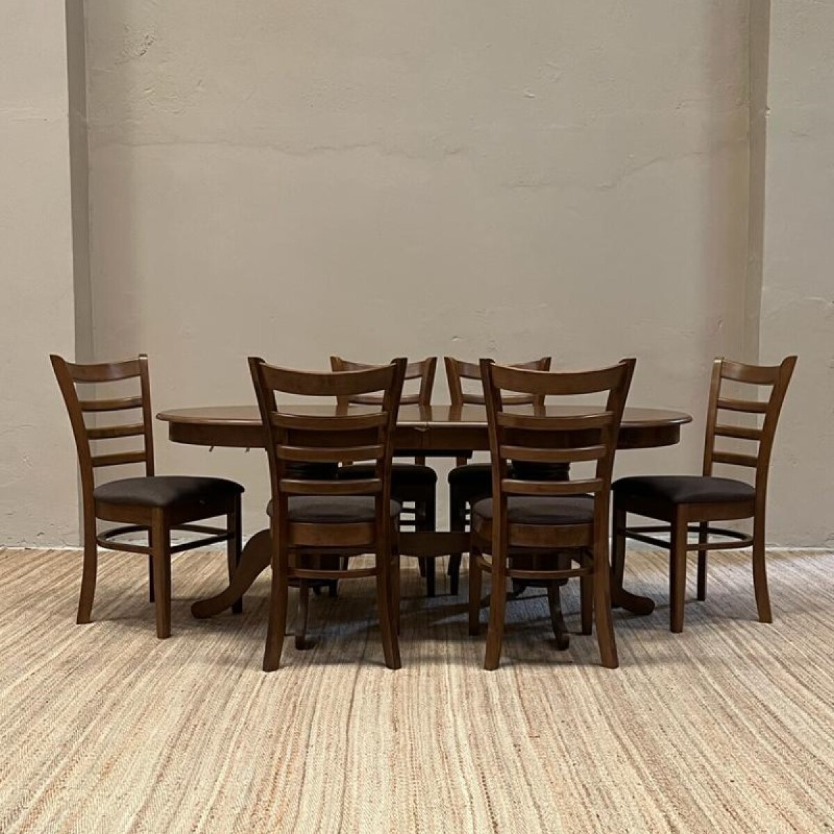 Juego de comedor Extensible Brighton + 8 sillas 