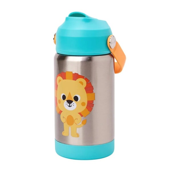 Vaso termico BUBA toddler boquilla personajes leon bubazoo