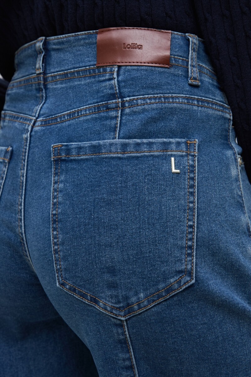 Jean wide leg Norah jean medio