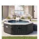 INTEX PURESPA DELUXE NEGRO CAPACIDAD 6 PERSONAS Intex Purespa Deluxe Negro Capacidad 6 Personas