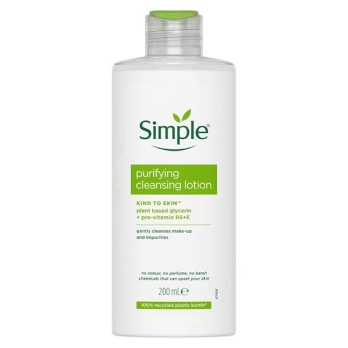 SIMPLE CLEANSING LTN PURIFYING X 200ML única