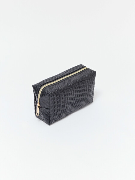 Necessaire tejido Negro