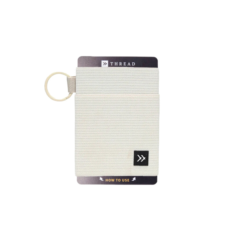 Billetera Thread Off White Elastic Wallet Billetera Thread Off White Elastic Wallet