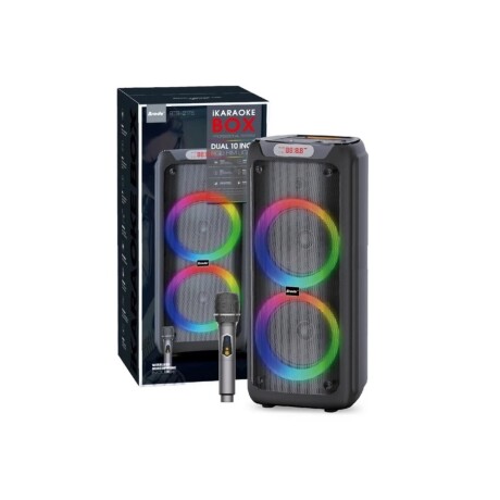 PARLANTE BT BRODU BTS-2175 2X10"" C/BATERIA, MICROFONO PARLANTE BT BRODU BTS-2175 2X10"" C/BATERIA, MICROFONO