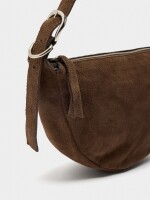 Bolso Hobo De Piel marron