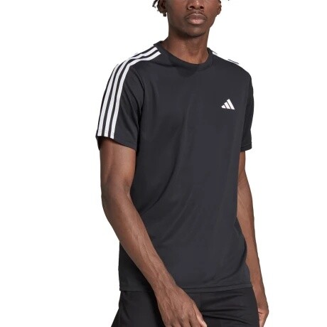 Remera Adidas Training Hombre Tr-Es Base 3S Tsanta barbaraesta Black S/C