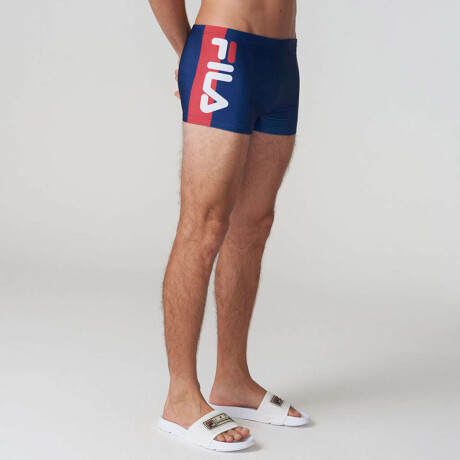 Fila Boxer Hombre Acqua Marino-Rojo