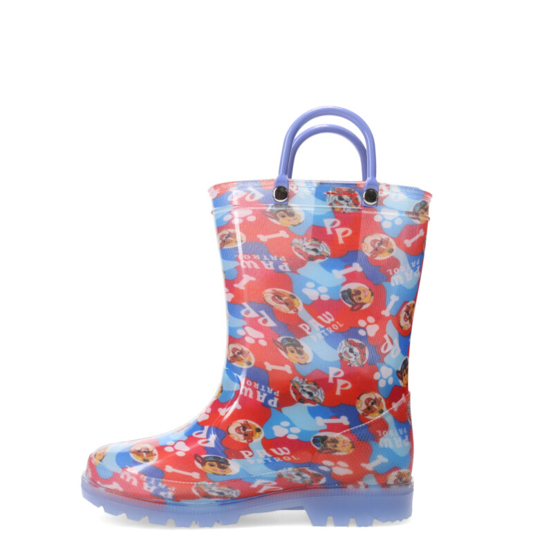 Botas Infantiles Disney Paw Patrol Rojo - Lila