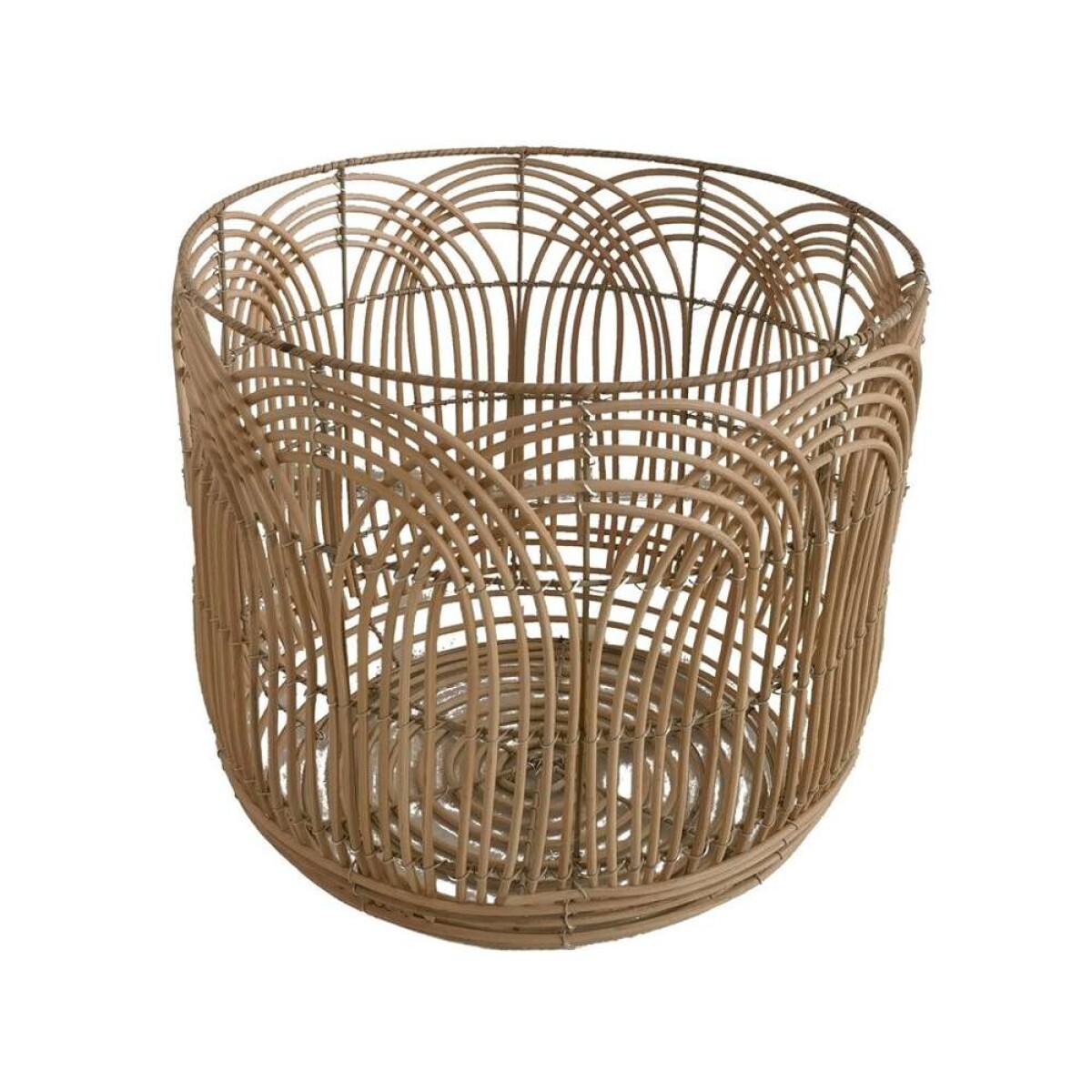 Cesto D42X38Cms Ratan - Natural 