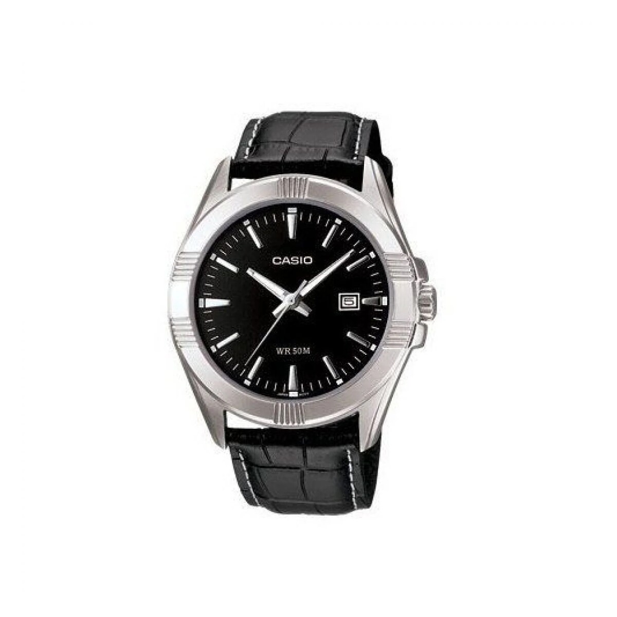 Reloj Casio Mtp1308l-1avdf Para Hombre En Cuero 