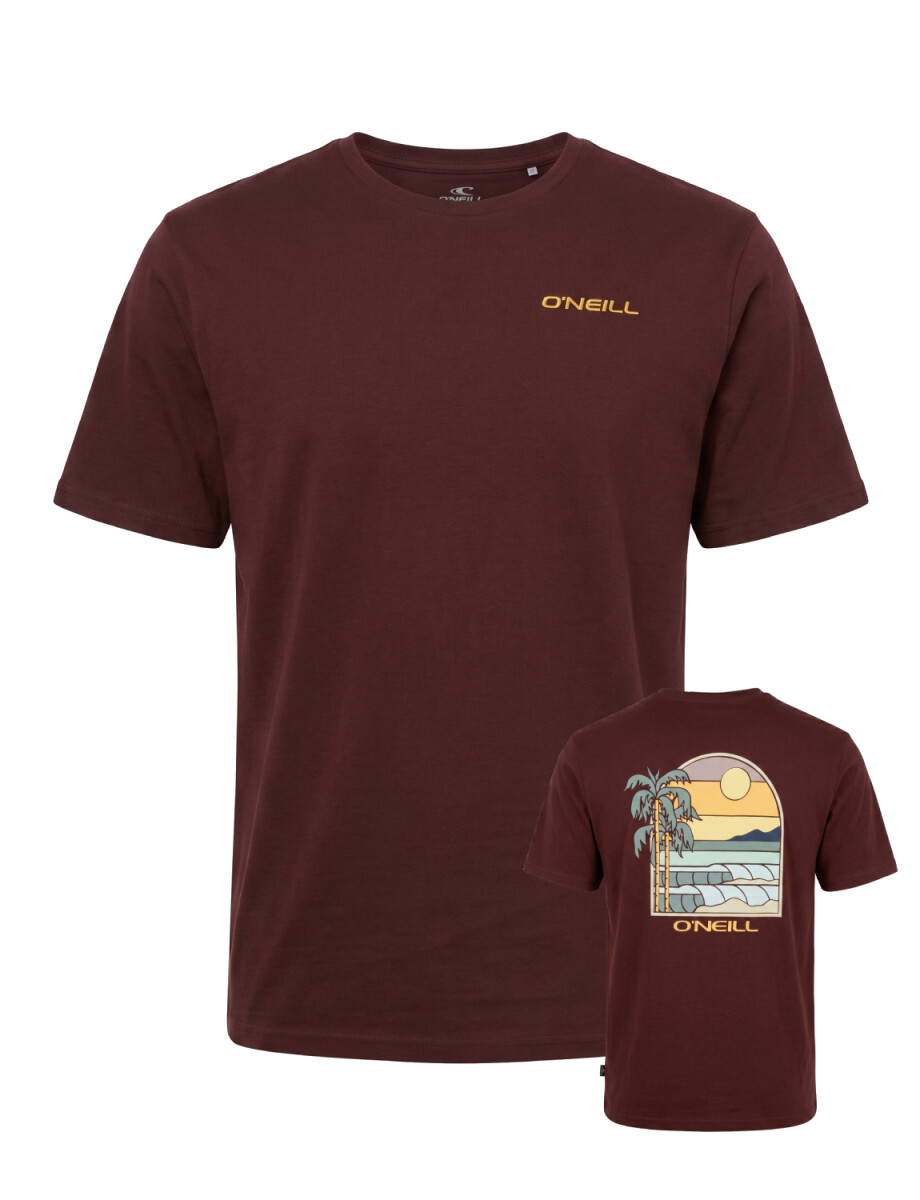 Remera O'Neill Paradise - Rojo 