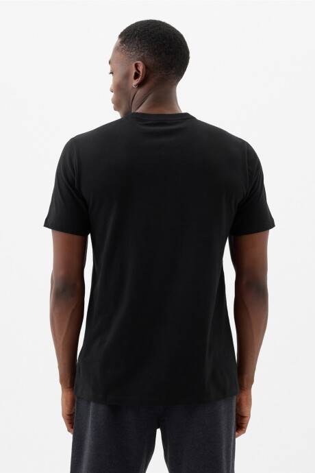 Remera Logo Gap Hombre True Black V2 2