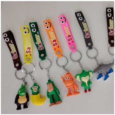 Llavero Brainrot LK-7 Pequeño Chimpanzini Bananin 001