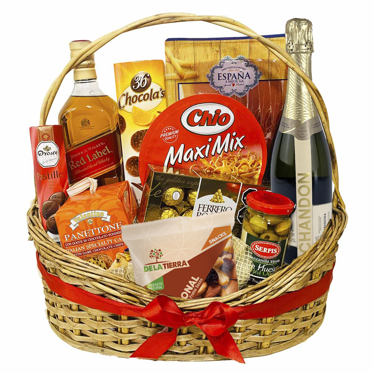 Canasta Red Christmas Deluxe 