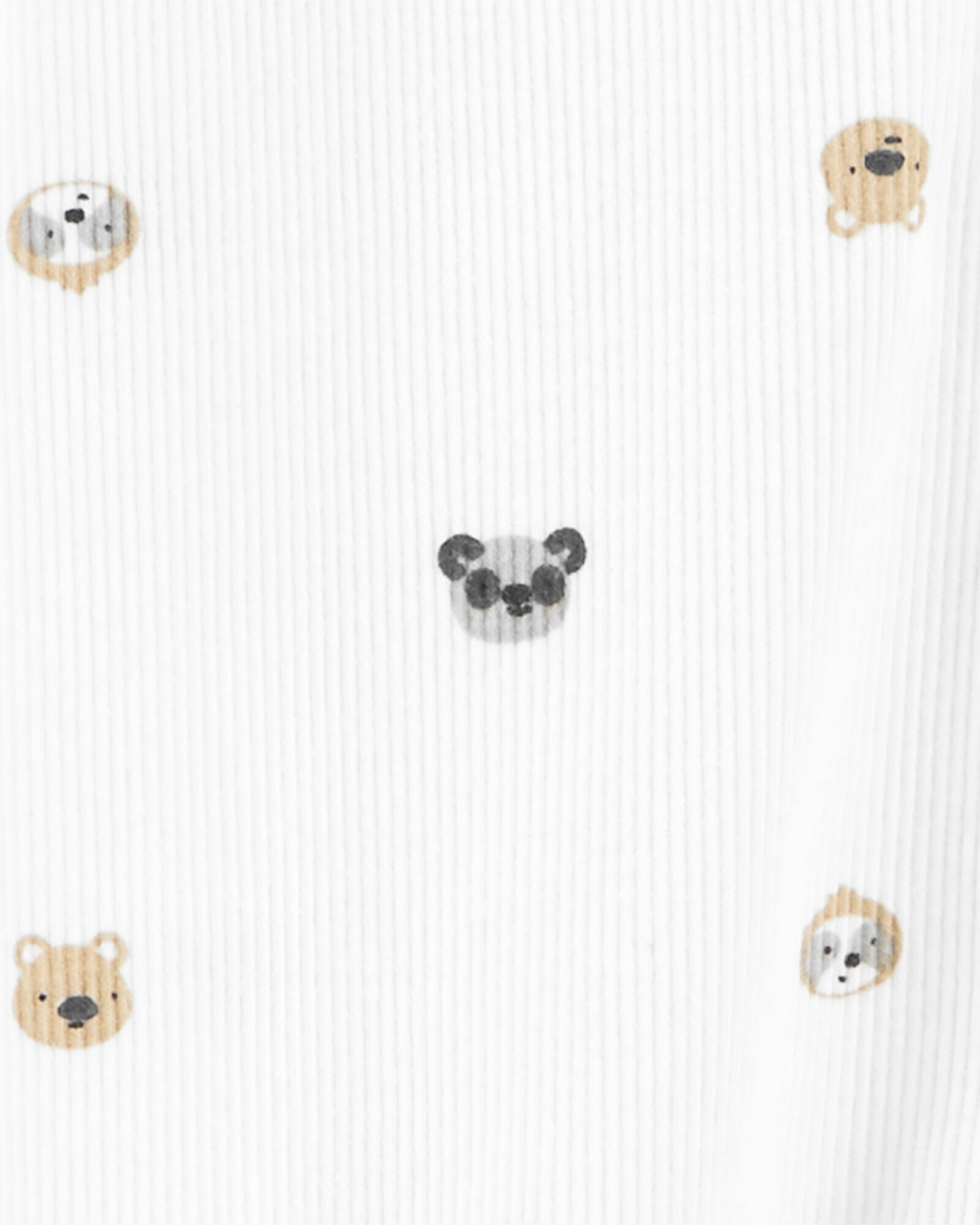 Pijama una pieza de algodón, con pie, diseño animales Pijama una pieza de algodón, con pie, diseño animales