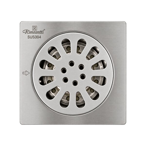 Rejilla de Piso 10 x 10 cm Acero Inoxidable Rimontti Rejilla De Piso 10 X 10 Cm Acero Inoxidable Rimontti
