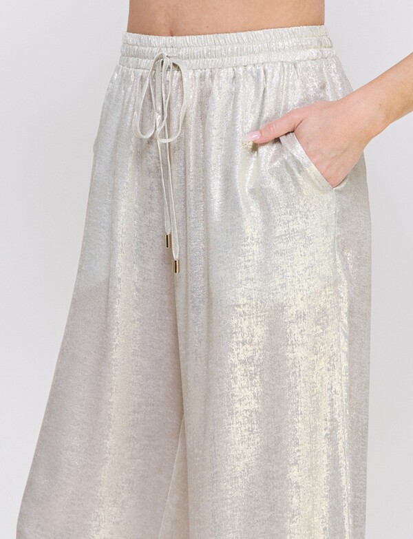 Pantalon Pull On Brillo CRUDO