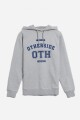 Hoodie estampado - UNISEX GRIS MELANGE