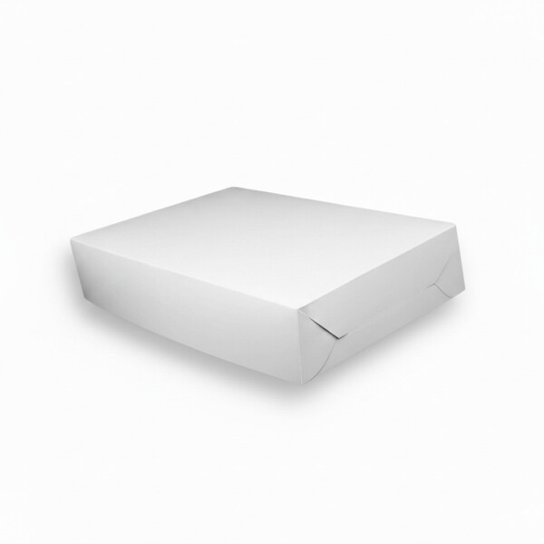 CAJA LISA PARA 100 SANDWICHES BLANCO