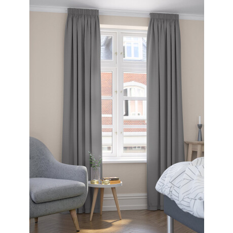 Cortina Semiopaca Amungen 1X140X300 Gris