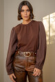 Remera cami Chocolate