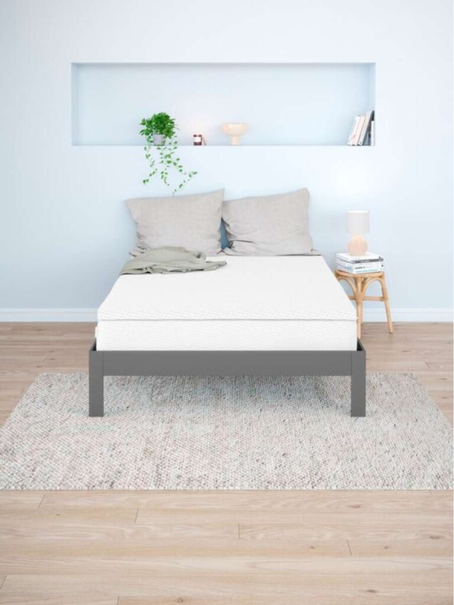 Colchon Top 140X190 Frya Wellpur - Gris 