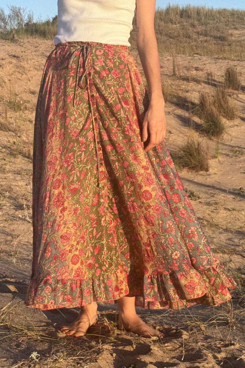 Pollera bella Rosa