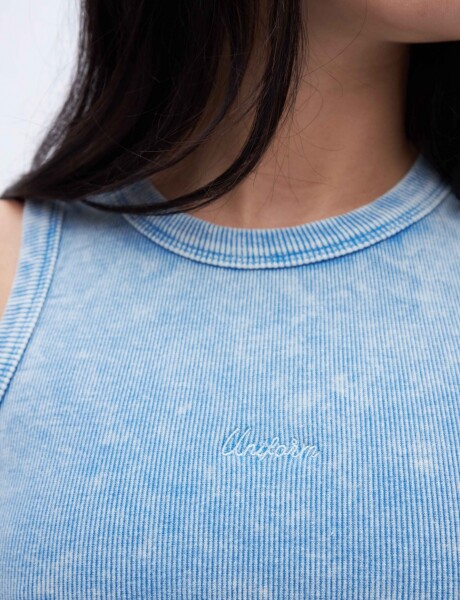 Musculosa Pia Celeste