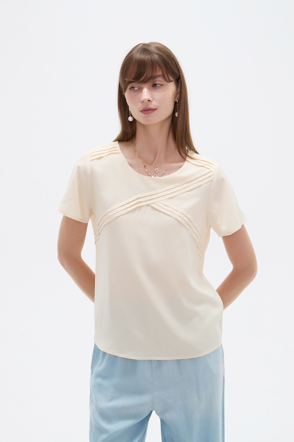 Blusa Tarmel Crudo / Natural